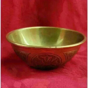 Brass Prayer/Meditation/Healing Bowl